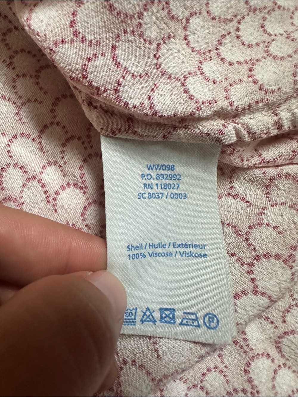 Boden | Pink and White Alisa Dress | Size 6 - Picture 6 of 10
